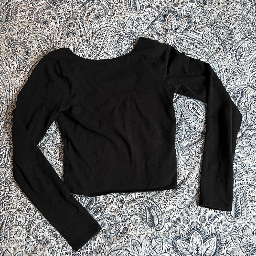 Hollister Low Back Crop Top